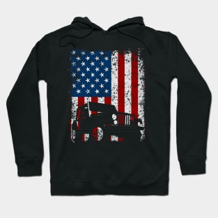 American Flag Jeep Off Road Hoodie